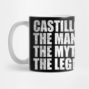 Castillo Legend Castillo Family name Castillo last Name Castillo Surname Castillo Family Reunion Mug